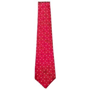 Turnbull & Asser Red Polka Dot Silk Tie – By Appointment to HRH Prince of Wales